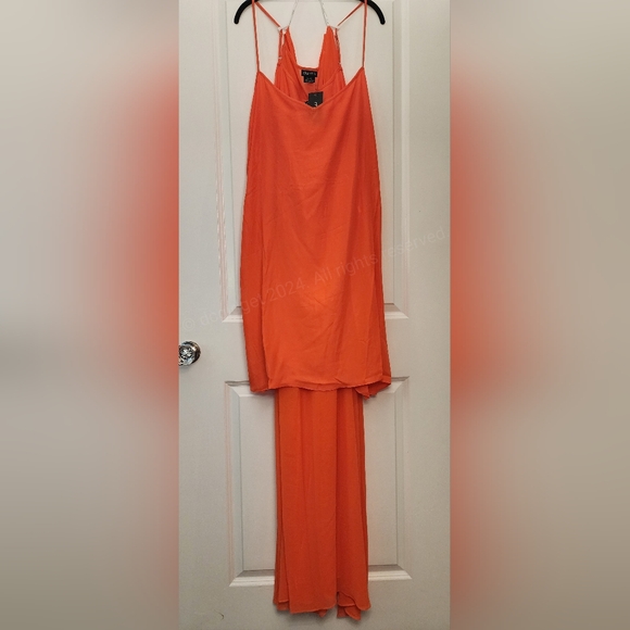 City Chic Spirited Maxi Dress in Flame - Picture 8 of 11